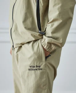 New Lot 1013 Nylon Tracksuit Trousers - Khaki Pants&trousers