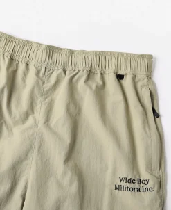 New Lot 1013 Nylon Tracksuit Trousers - Khaki Pants&trousers