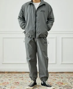 Best Lot 1013 Nylon Tracksuit Trousers - Gray Pants&trousers