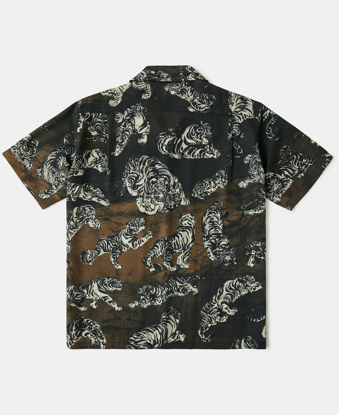 Clearance Lot 223 Print Aloha Shirt - Hundred Tigers Shirts | Short Sleeve Shirts