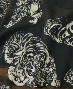 Clearance Lot 223 Print Aloha Shirt - Hundred Tigers Shirts | Short Sleeve Shirts