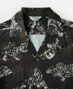 Clearance Lot 223 Print Aloha Shirt - Hundred Tigers Shirts | Short Sleeve Shirts