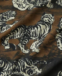 Clearance Lot 223 Print Aloha Shirt - Hundred Tigers Shirts | Short Sleeve Shirts