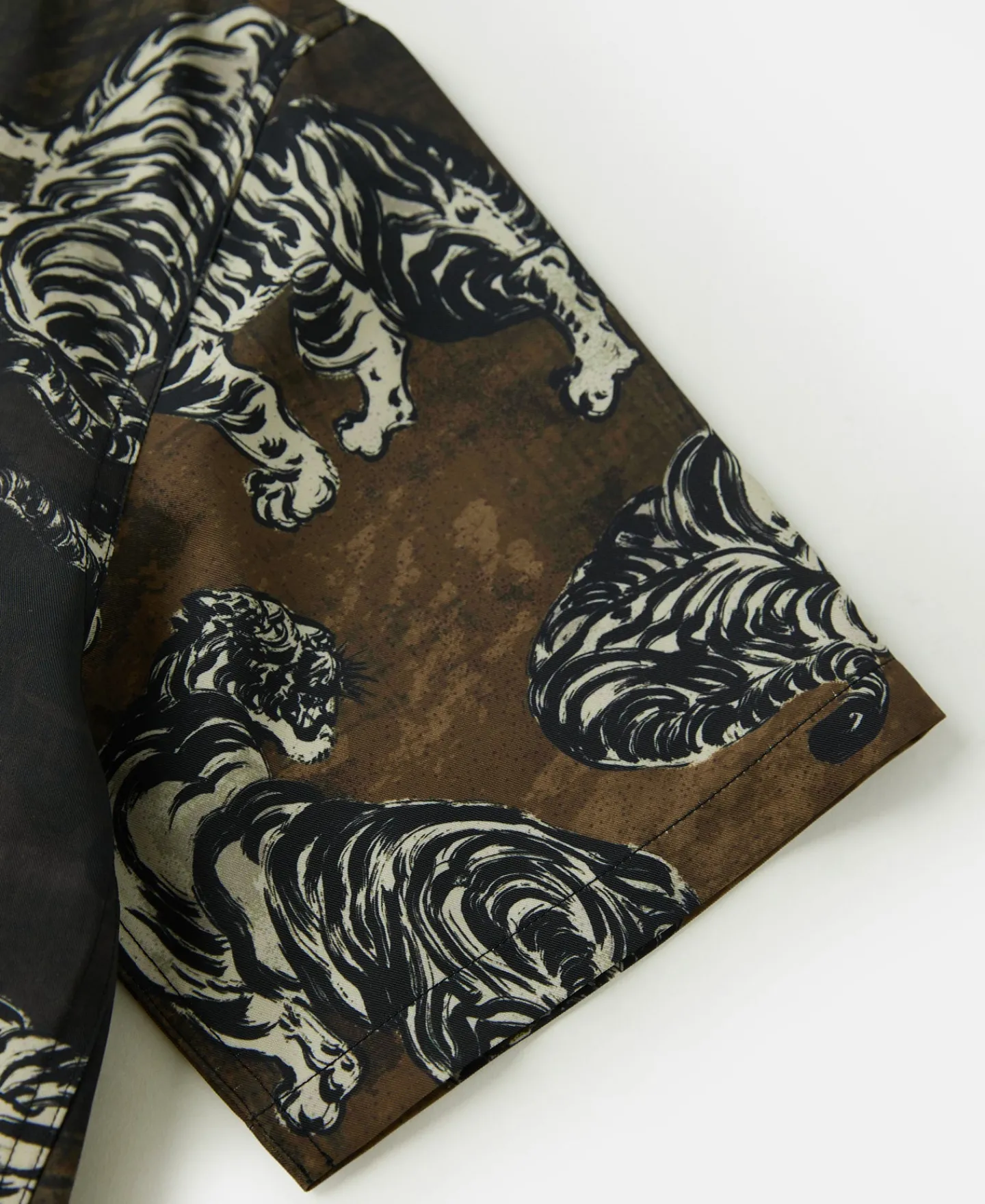 Clearance Lot 223 Print Aloha Shirt - Hundred Tigers Shirts | Short Sleeve Shirts