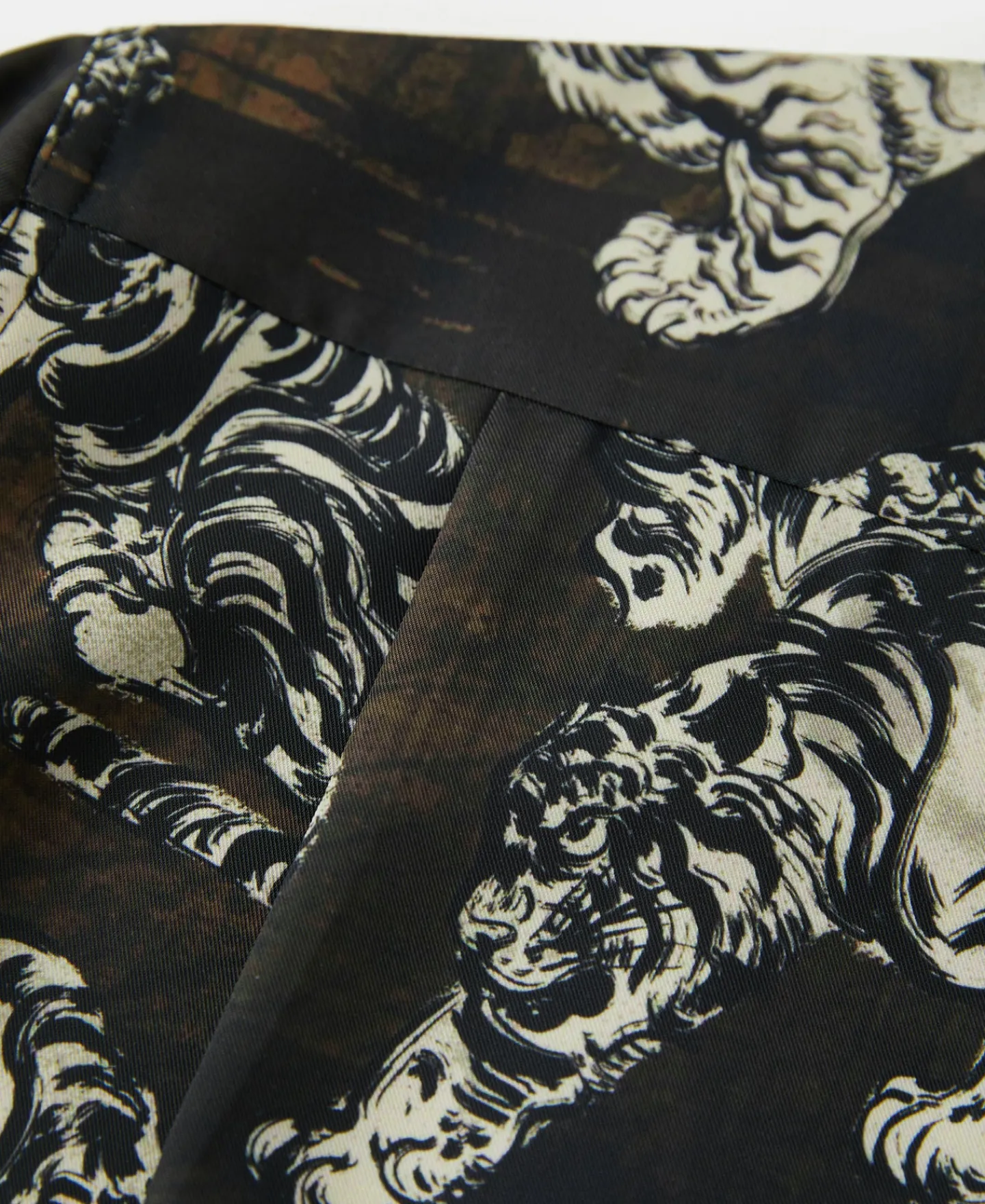 Clearance Lot 223 Print Aloha Shirt - Hundred Tigers Shirts | Short Sleeve Shirts