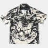 Fashion Lot 223 Print Aloha Shirt - Zen Tiger Short Sleeve Shirts | Shirts