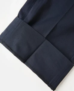 Sale Lot 829 1940s High-Waisted Work Trousers - Navy Pants&trousers