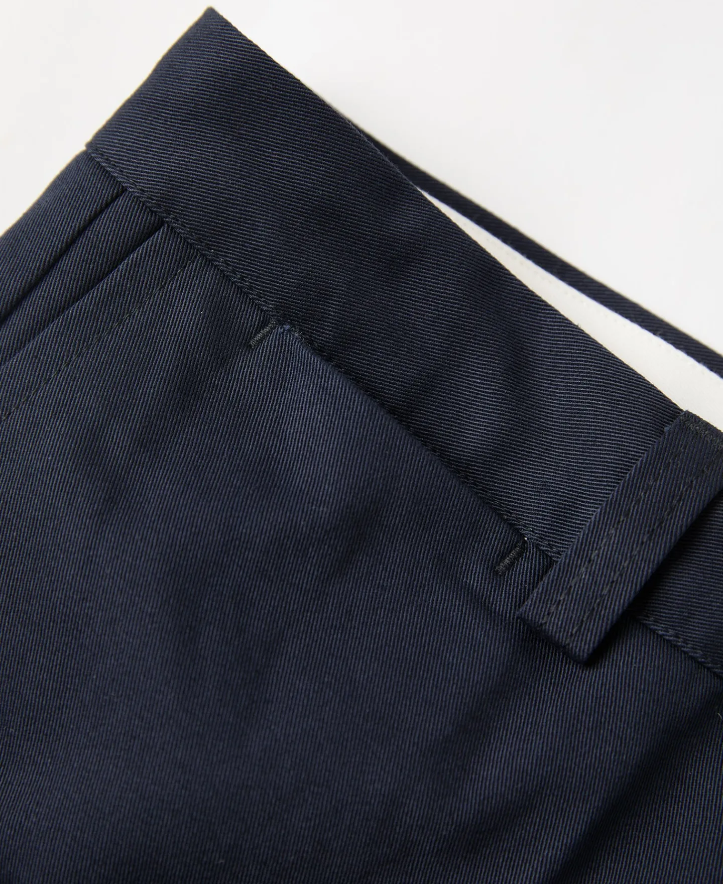 Sale Lot 829 1940s High-Waisted Work Trousers - Navy Pants&trousers