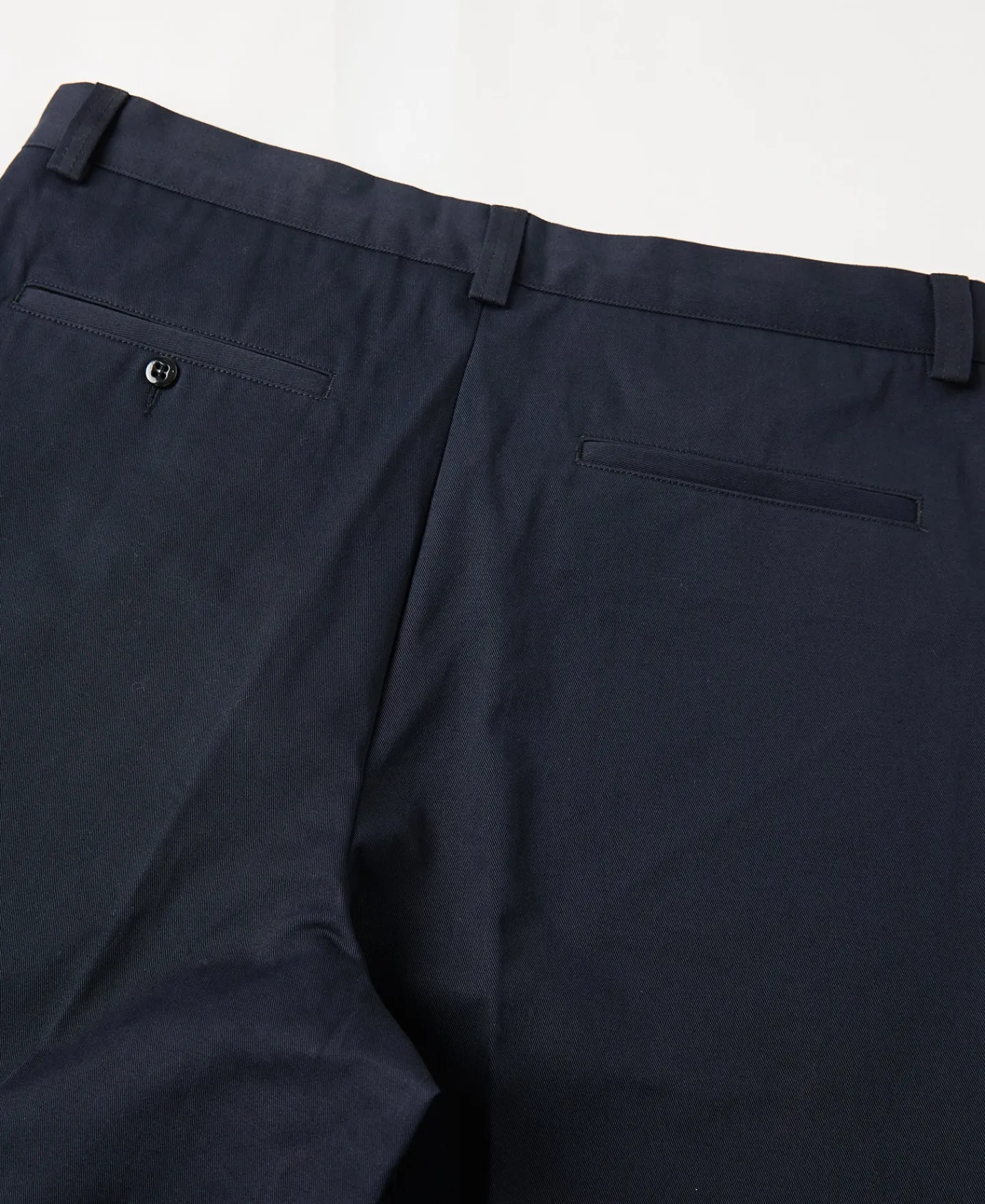 Sale Lot 829 1940s High-Waisted Work Trousers - Navy Pants&trousers