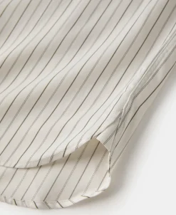 Best Lot 215 1930s Jacquard Fine Stripe Dress Shirt Long Sleeve Shirts | Shirts