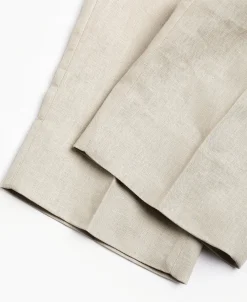 Best Lot 841 1940s Linen Two Tuck Slacks - Ivory Pants&trousers