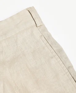 Best Lot 841 1940s Linen Two Tuck Slacks - Ivory Pants&trousers