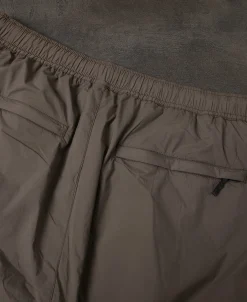 Discount Lot 1010 1980s Padded Nylon Trousers - Brown Pants&trousers