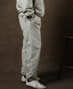 Clearance Lot 1010 1980s Padded Nylon Trousers - White Pants&trousers