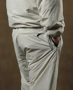 Clearance Lot 1010 1980s Padded Nylon Trousers - White Pants&trousers