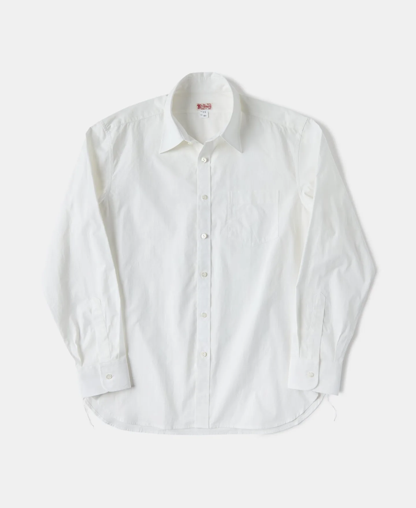 Online Lot 215 1930s Point Collar Dress Shirt Long Sleeve Shirts | Shirts