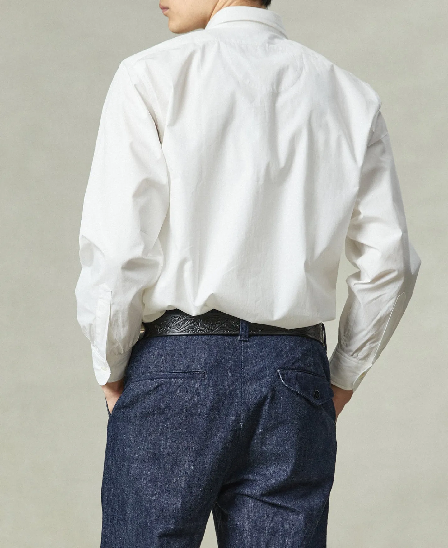 Online Lot 215 1930s Point Collar Dress Shirt Long Sleeve Shirts | Shirts