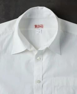 Online Lot 215 1930s Point Collar Dress Shirt Long Sleeve Shirts | Shirts
