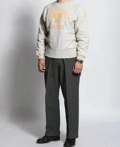 New Lot 113 1950s Reserve Sweatshirt - Yellow/Gray Sweatshirts&hoodies