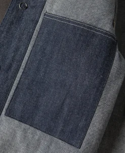 Fashion Lot 811 1920s Selvedge Denim Chore Coat Jackets&coats | Denim Jackets