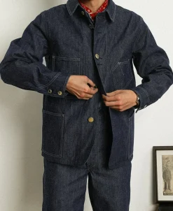 Fashion Lot 811 1920s Selvedge Denim Chore Coat Jackets&coats | Denim Jackets