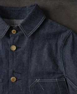 Fashion Lot 811 1920s Selvedge Denim Chore Coat Jackets&coats | Denim Jackets