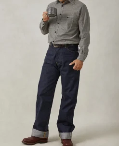 New Lot 212 1920s Tupelo Chambray Shirt Long Sleeve Shirts | Shirts