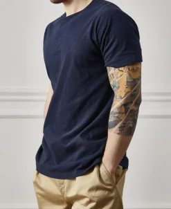 Best Lot 103 1940s USN Slub Cotton T-Shirt - Navy Short Sleeve T-Shirts | T-shirts