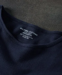 Best Lot 103 1940s USN Slub Cotton T-Shirt - Navy Short Sleeve T-Shirts | T-shirts