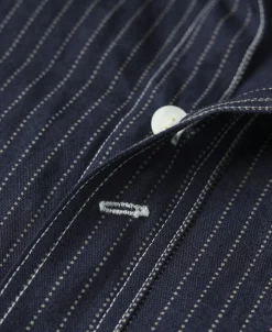 Discount Lot 210 1930s Wabash Striped Work Shirt Long Sleeve Shirts | Shirts
