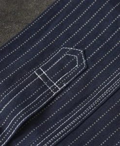 Discount Lot 210 1930s Wabash Striped Work Shirt Long Sleeve Shirts | Shirts