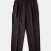 New Lot 830 1940s Wool-Blend Two Tuck Slacks Pants&trousers