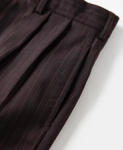 New Lot 830 1940s Wool-Blend Two Tuck Slacks Pants&trousers