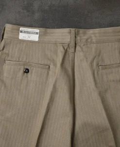 New Lot 834 WWII USN HBT Trousers Pants&trousers