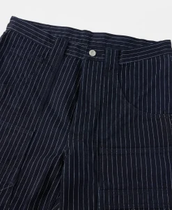 Discount Lot DW2213 Selvedge Striped Biker Trousers Pants&trousers