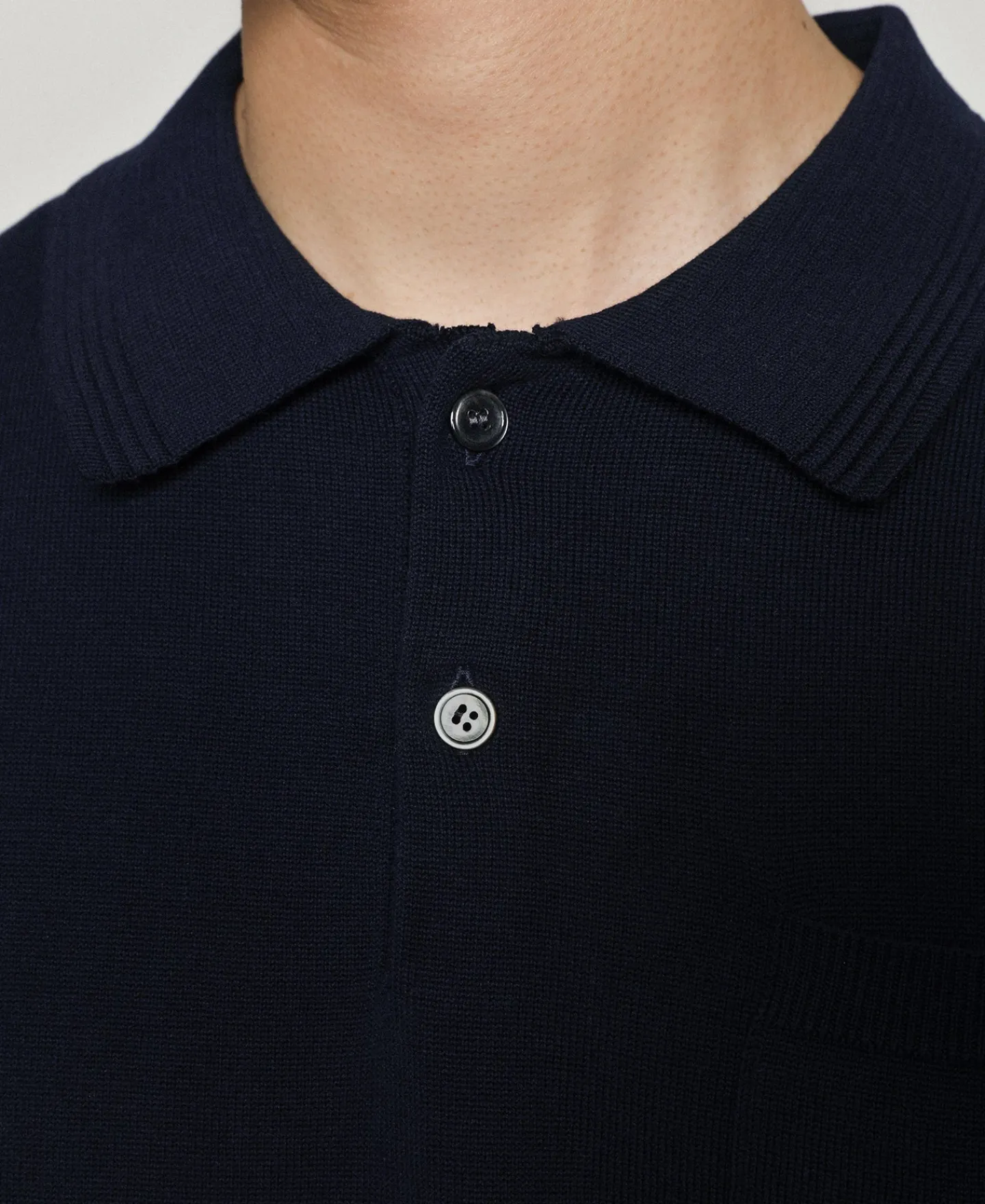 Fashion Lot 910S Knit Polo Shirt - Dark Navy Polo Shirts | Short Sleeve T-Shirts