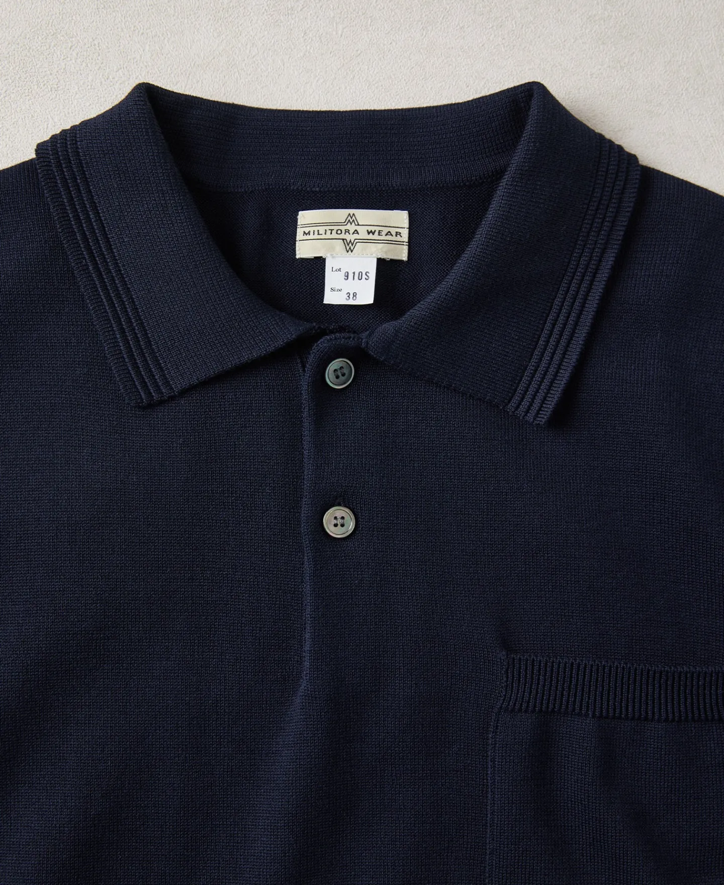 Fashion Lot 910S Knit Polo Shirt - Dark Navy Polo Shirts | Short Sleeve T-Shirts