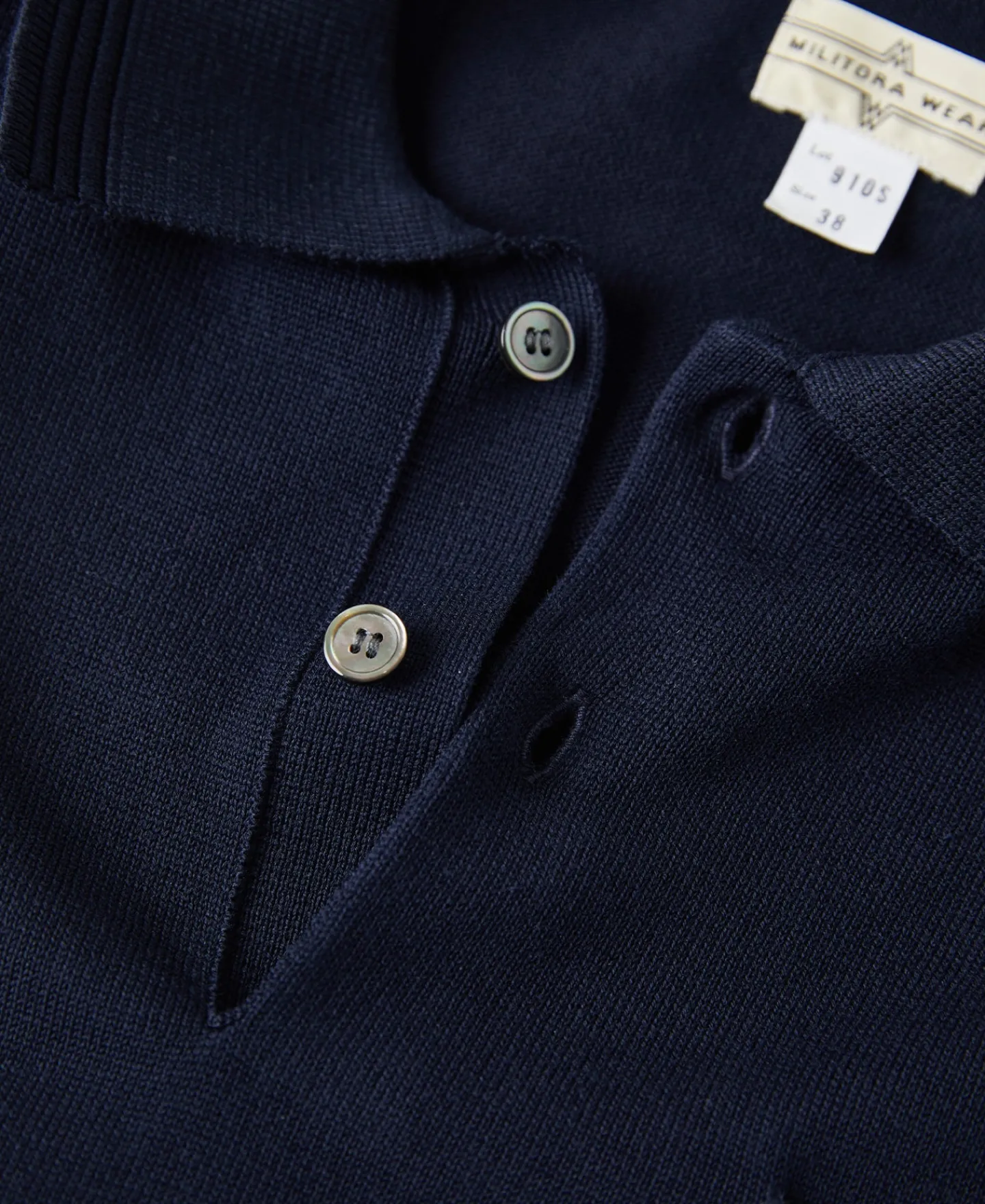 Fashion Lot 910S Knit Polo Shirt - Dark Navy Polo Shirts | Short Sleeve T-Shirts