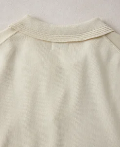 Online Lot 910S Knit Polo Shirt - Ivory Short Sleeve T-Shirts | T-shirts