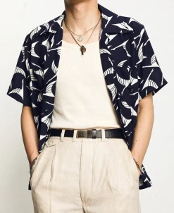 Best Lot 220S Swan Aloha Shirt Short Sleeve Shirts | Shirts