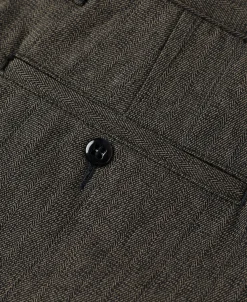 Hot Lot 826W 1940s Mix Herringbone Work Trousers Pants&trousers