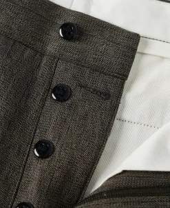 Hot Lot 826W 1940s Mix Herringbone Work Trousers Pants&trousers
