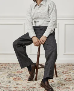Best Lot 826W 1940s Salt & Pepper Work Trousers Pants&trousers