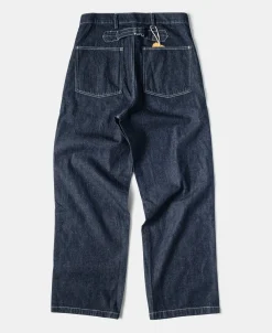 Fashion M-1937 Pearl Slub Denim Trousers Jeans | Denim