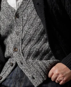 New Marled Shetland Wool Sweater Vest Knitwear&sweaters