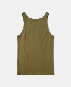Clearance Military Cotton Tank Top - Olive Tank Tops&vests&boxers