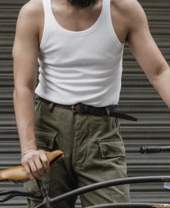 Online Military Cotton Tank Top - White Tank Tops&vests&boxers