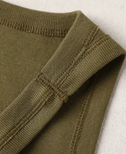 Clearance Military Cotton Tank Top - Olive Tank Tops&vests&boxers