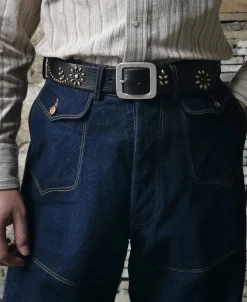 Outlet 1879 Model Charles A. Jones Denim Railroad Work Trousers Jeans | Denim
