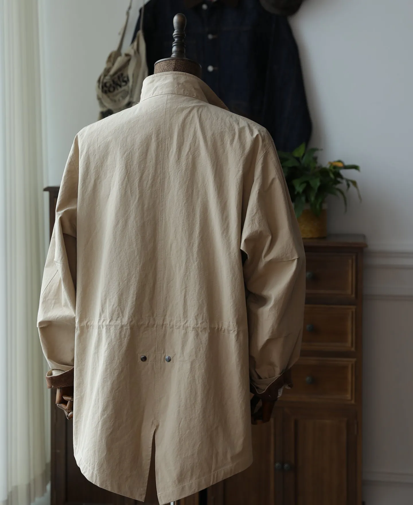 Clearance Modified M-65 Salt Shrinkage Cotton Poplin Parka Jackets&coats